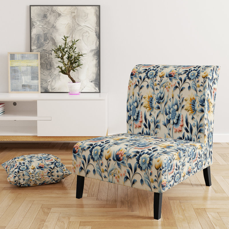 Fauteuil de chambre Ethno Damask