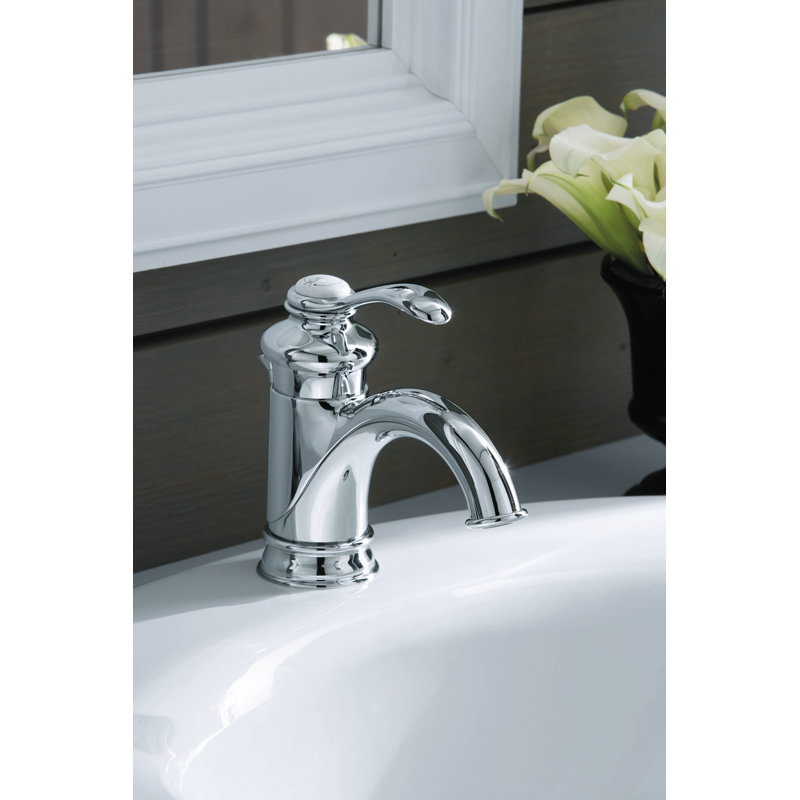 Robinet pour salle de bain Fairfax, Chrome poli, Applique incluse : Non
