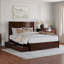 Lit plateforme en bois massif avec pied de lit et tiroirs sous le lit Lamarkus-1446559258-1440909747