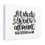 Do Good Galatians 6:10 - Wrapped Canvas Print-1198461643