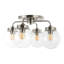 Plafonnier semi-encastré 4 lumières 18 po Ailana-855788806