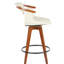 Tabouret de comptoir rembourré à hauteur fixe Dirksen-1157249831-1076643471