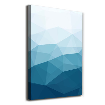 Abstraction Background - Wrapped Canvas Print