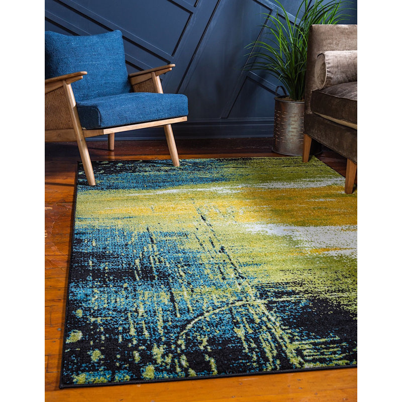 Greydon Abstract Indoor Rug, Rectangle 8' x 10'