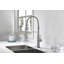 Robinet de cuisine tactile avec douchette extractible-117238473