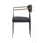 Waldo Ayliana Fabric Arm Chair Dining Chair-1369978449