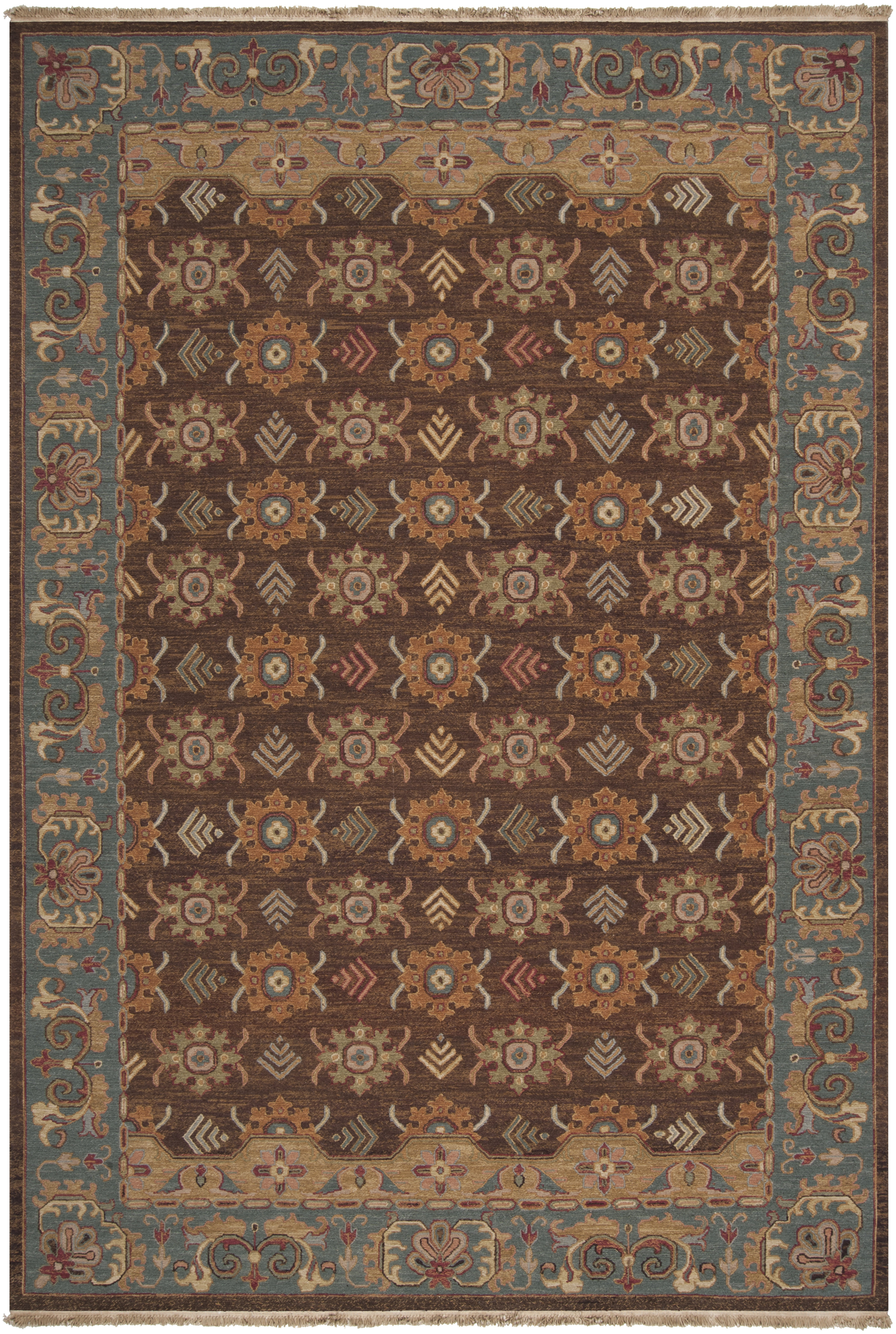 Darby Home Co Baxter Hand-Knotted Wool Gray Rug | Wayfair