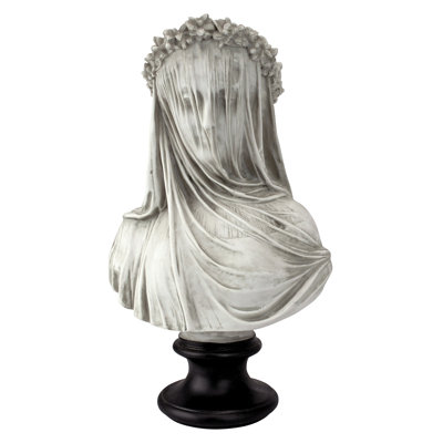 Veiled Maiden Sculptural Bust