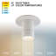 Mini-luminaire encastré cylindrique à DEL Twist-N-Lite-98294106