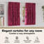 Curtain With Curtains 2 Pcs Velvet-1380308406-1380308404