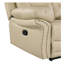 Causeuse inclinable en cuir Global-834864054