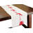 Sleigh with Bells and Reindeer Crewel Embroidery Table Runner-12476215