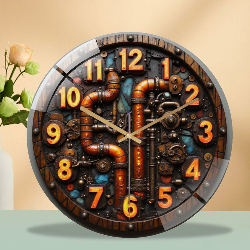 Horloge murale 12 po