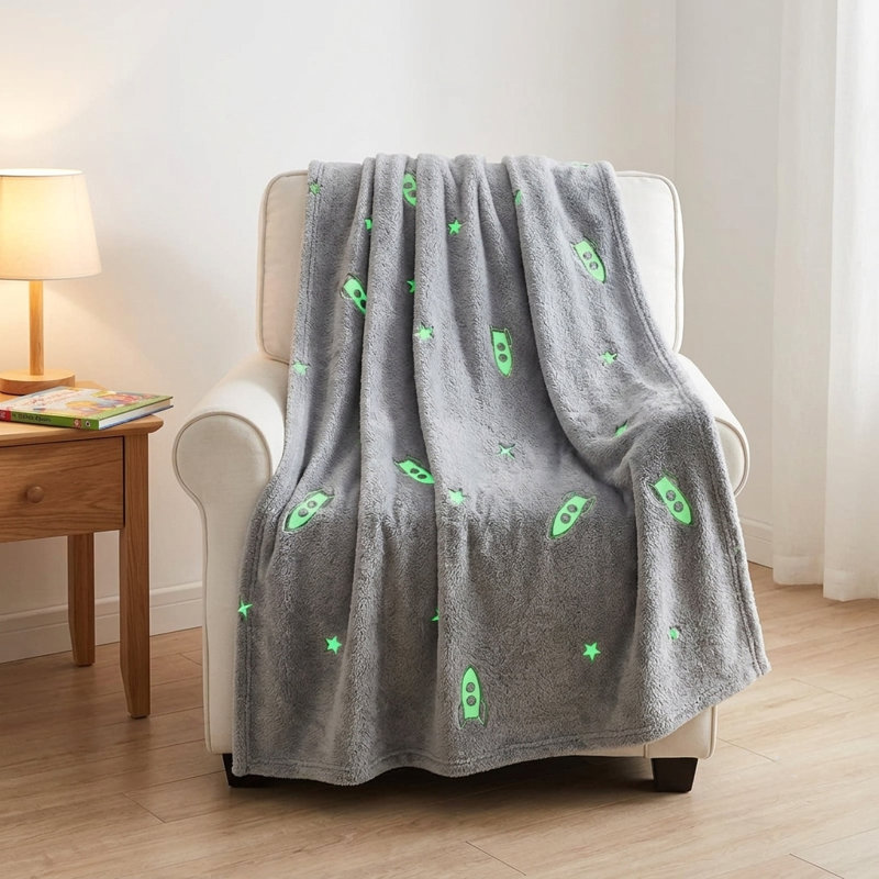 Knitted Throw Blanket