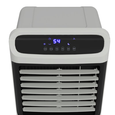 Unité d'humidification 3-en-1 avec refroidisseur de glace à évaporation avec télécommande, réservoir d'eau 3,2 gallons