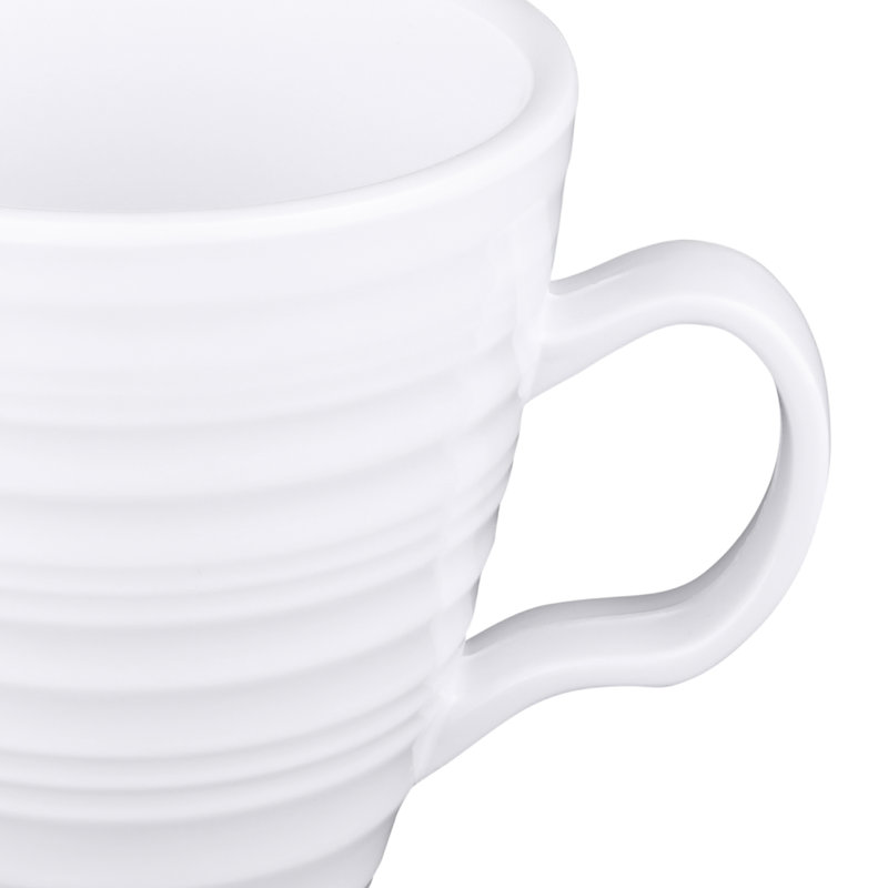 Grande tasse à café mélamine Swirl