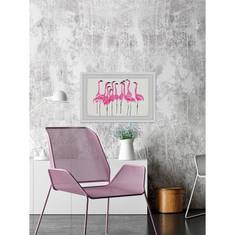 Flamboyance II - Single Picture Frame Painting, 41cm H x 61cm W x 4cm D