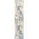 Cooper-John Abstract Marbled Modern Blue/Cream Rug