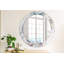 Huldar Glass Flat Wall Mirror