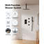 Robinet de douche numérique à pression équilibrée avec valve brute 12 po-101461101