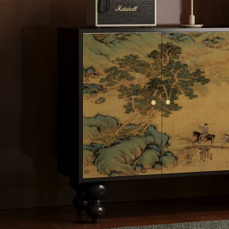 Commode de rangement rétro de style chinois
