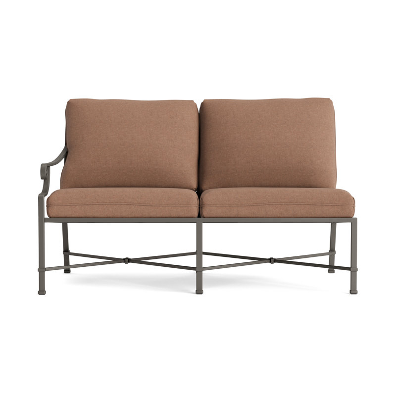 Venetian Outdoor 2 - Seat Loveseat, Fusion Clay, Mica