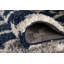 Tapis bleu marine à poils longs Gertz-40824093