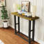 Console en bois massif 39,37 po Boquillas