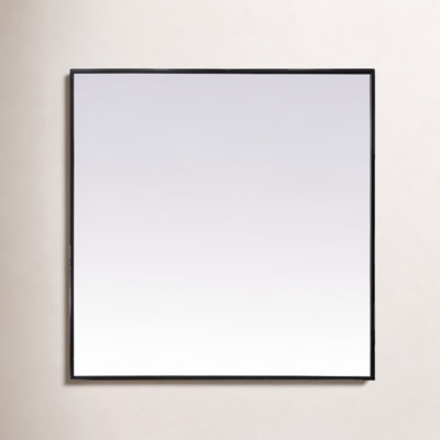 Valparaiso Metal Square Wall Mirror