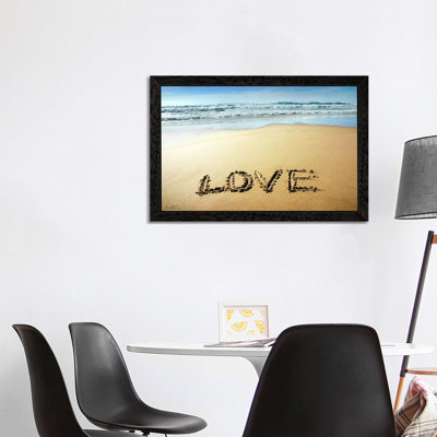 Love 1 Piece Wall Art on Canvas