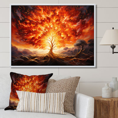 Reproduction d'art sur toile, "Moïse brûlant"