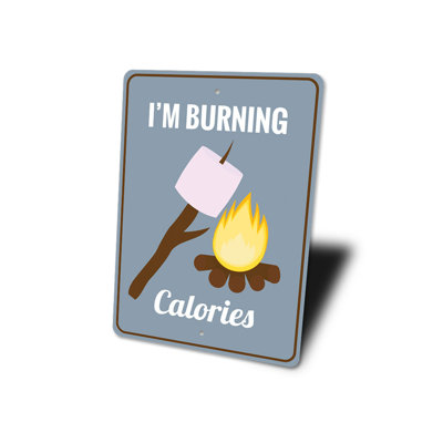 Plaque en aluminium «Funny Smores»