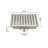 6 Inch Grid Shower Floor Drain