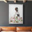 «Beautiful Floral Contemplation II», toile encadrée de qualité supérieure - prête à être accrochée-723722841-723722837