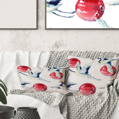 Housse de coussin rectangulaire Asian Insert
