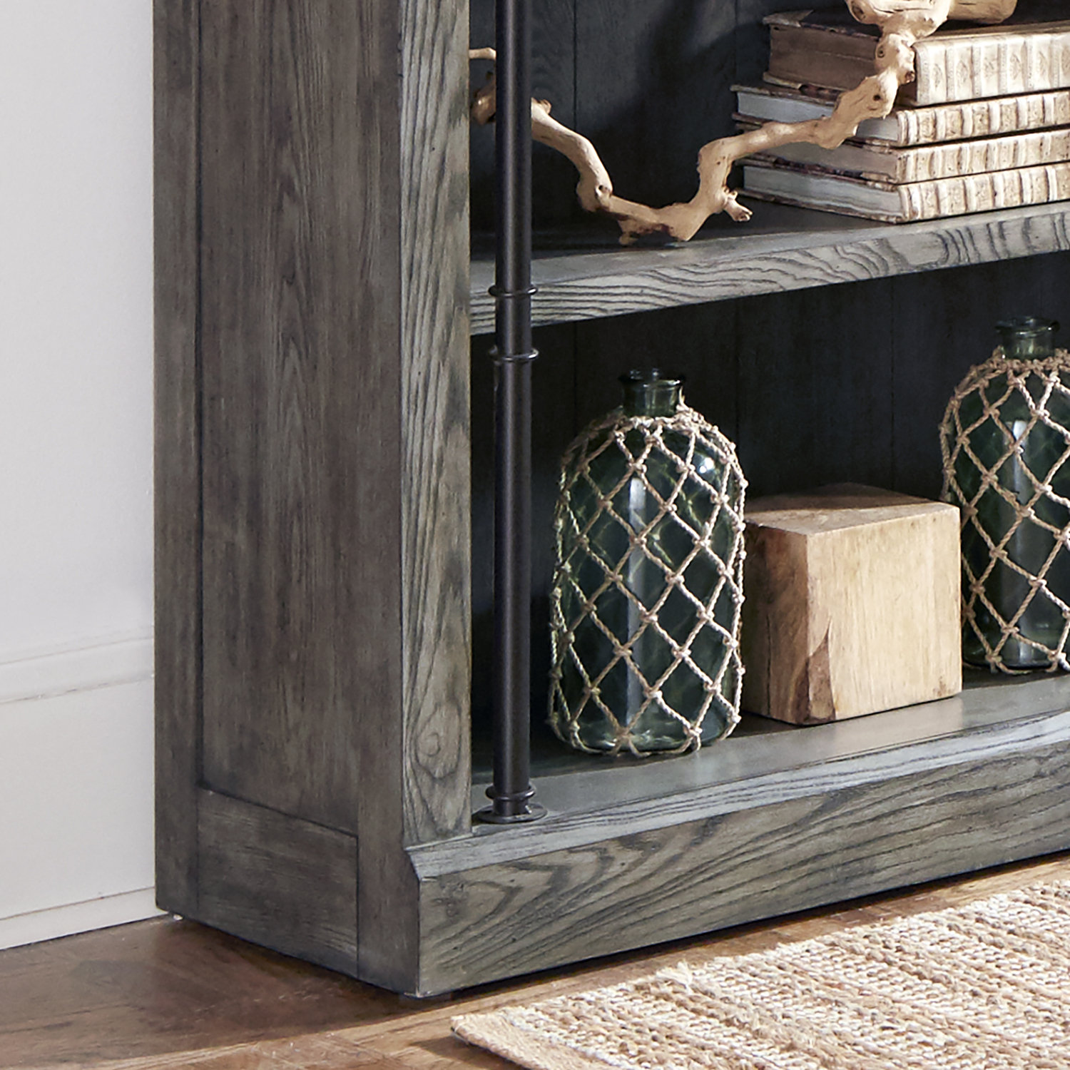 Lorna Standard Bookcase, Gray