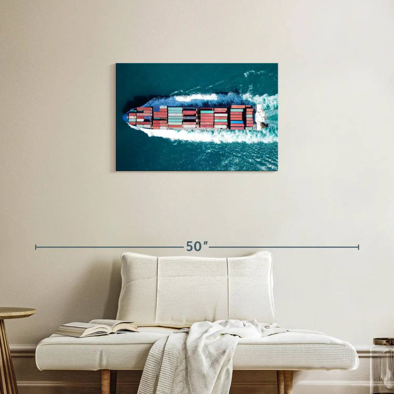 Mehar Metal Ship, 20" H x 30" W