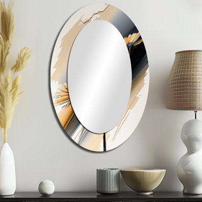 Miroir mural hyperréaliste marguerite IV