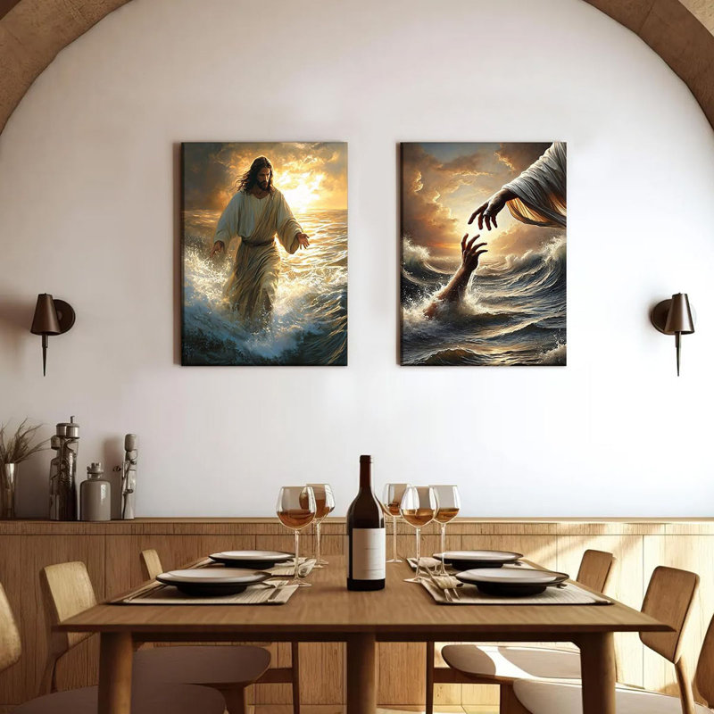 2 Piece Wrapped Canvas Print