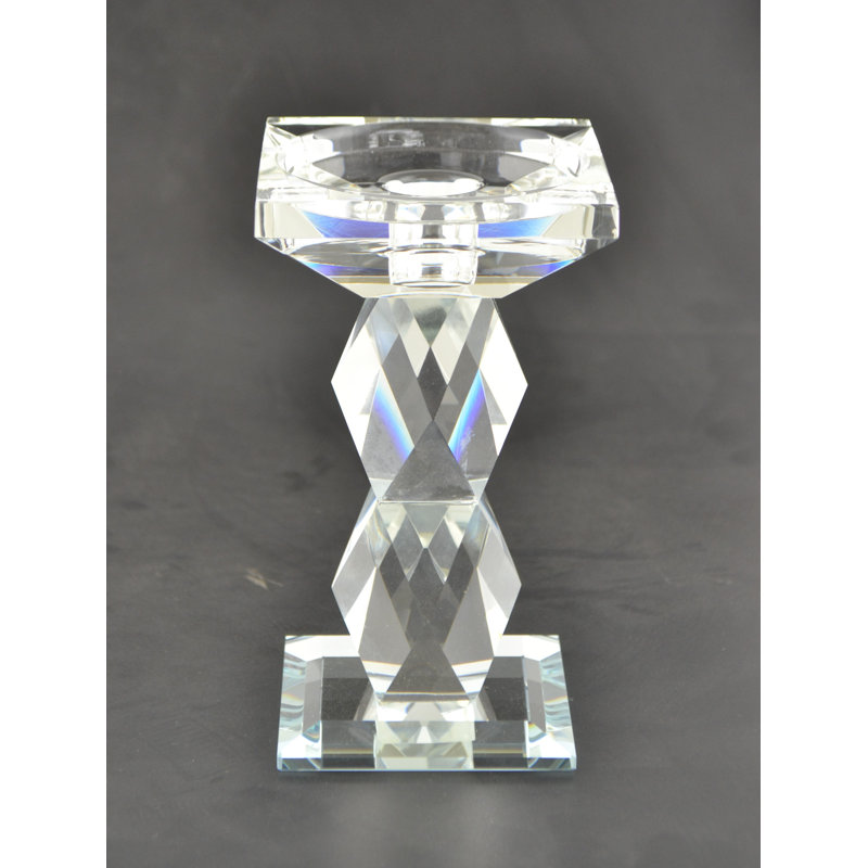 Crystal Candlestick Holder