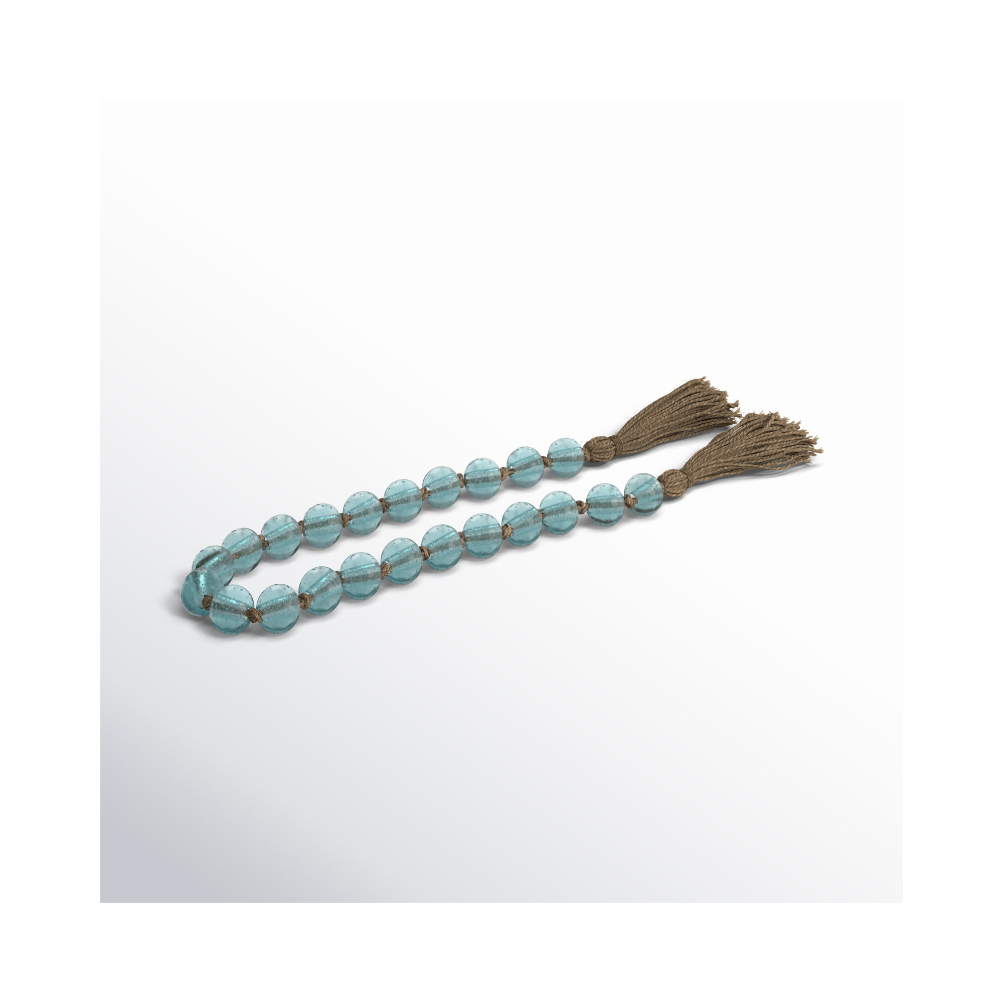 Ailey Novelty Garland, Powder Blue, 3'9"