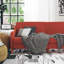 2 Seater Linen Blend Sofa-1242690215