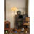 Daguanyuan Wrought Iron & Fabric Floor Lamp