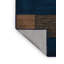 Tapis bleu à carreaux lavable à la machine-1854432111