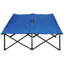 Lit de camp pliant pour 2 personnes pour adultes, lit de camp portatif extérieur extra large de 50 po avec sac de transport, lit de camping surélevé, randonnée à la plage