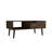 Coffee Table, One Open Shelf, One Drawer, Dark Walnut