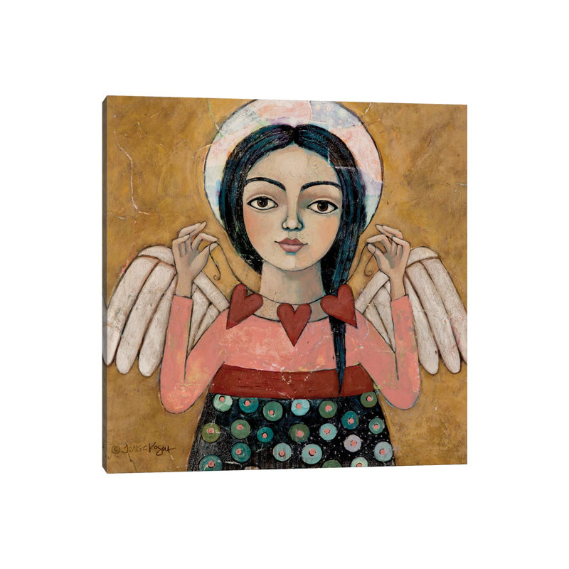 Heartstrings Divinity Calendar by Teresa Kogut - Print on Canvas, 45.72cm H x 45.72cm W x 1.91cm D, Wrapped Canvas