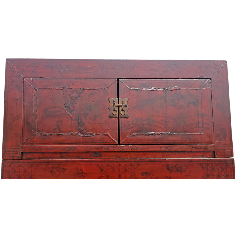 Solid Wood Accent Cabinet
