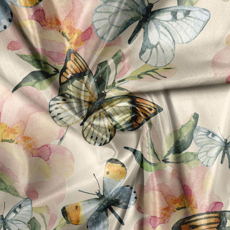 Semi Sheer Curtain Pair