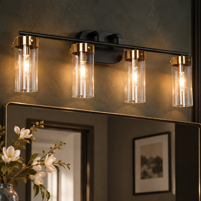 Marcha 4-Light Modern Dimmable Vanity Light